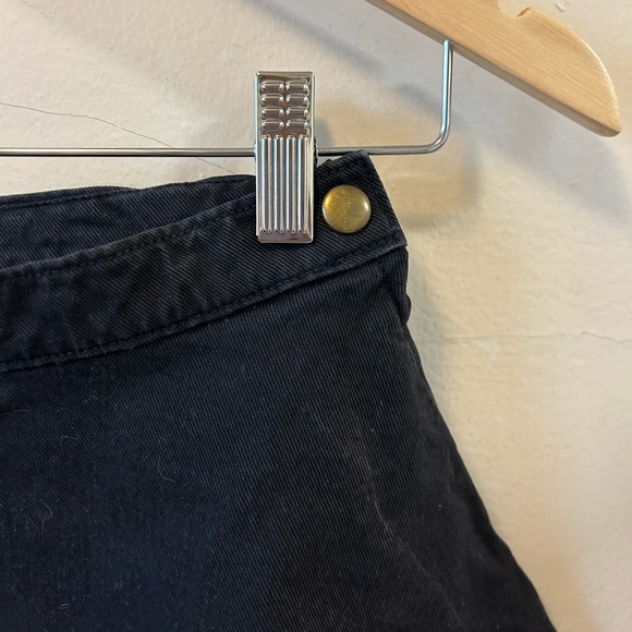 Black Denim Circle Skirt (American Apparel) - Picture 2 of 3